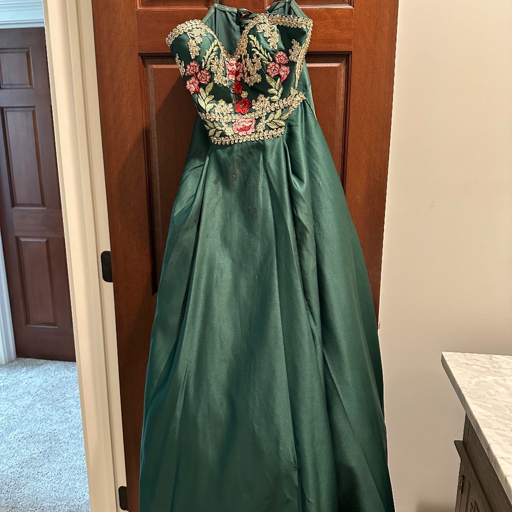 Formal Gown - Woman's- Green